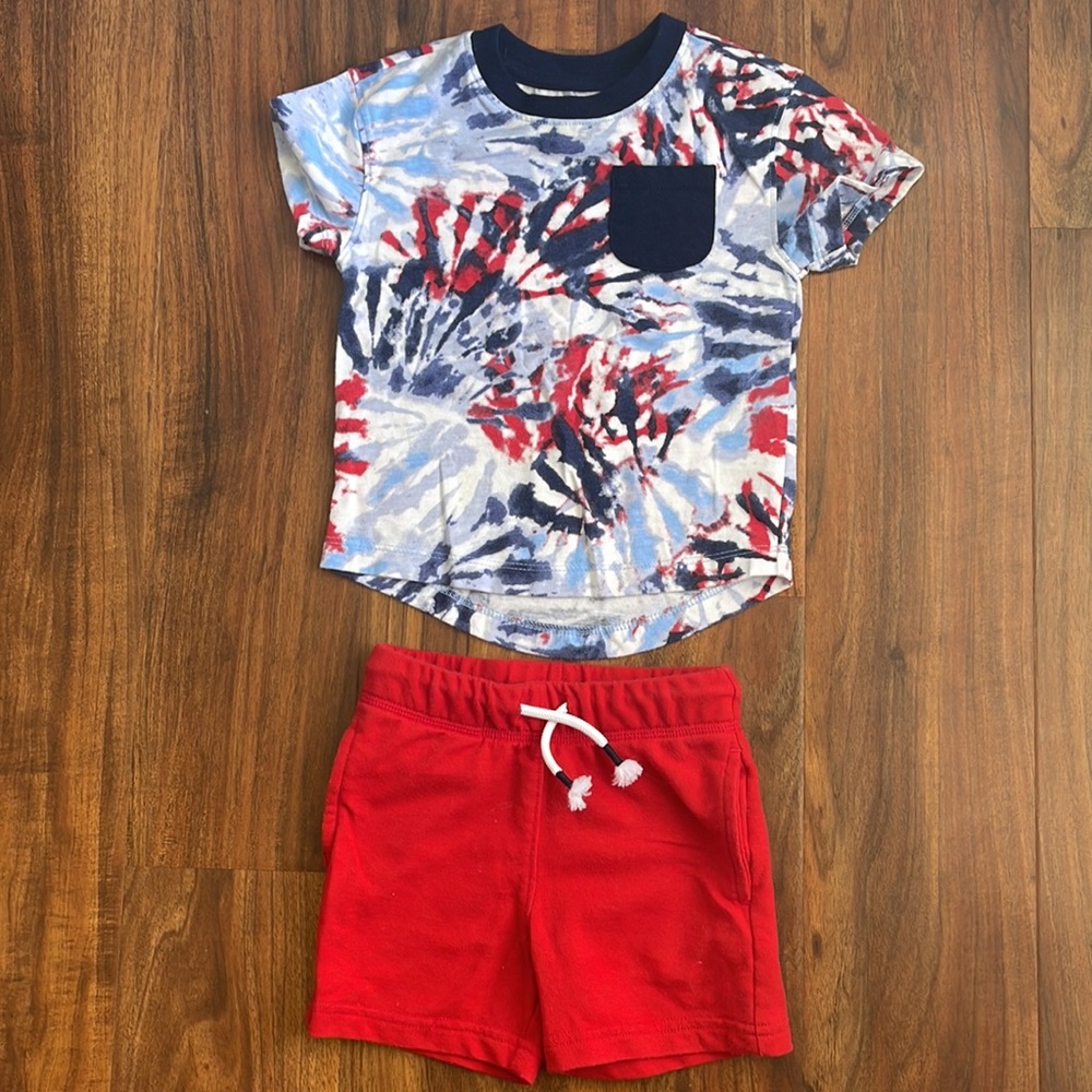 Toddler boy short/shirt sets. - Picture 6 of 11